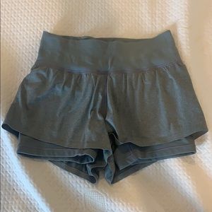 Gray lululemon shorts